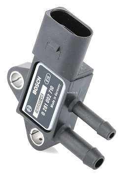 Czujnik różnicy ciśnienia spalin DPF Bosch VAG Audi A4 (06-08) Seat Ibiza (08-10) VW golf (04-08) 1.4 TDI 1.9 TDI 2.0 TDI 2.5 TDI 3.0 TDI 5.0 TDI 0 281 002 710