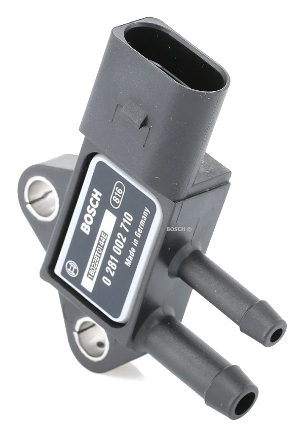 Czujnik różnicy ciśnienia spalin DPF Bosch VAG Audi A4 (06-08) Seat Ibiza (08-10) VW golf (04-08) 1.4 TDI 1.9 TDI 2.0 TDI 2.5 TDI 3.0 TDI 5.0 TDI 0 281 002 710