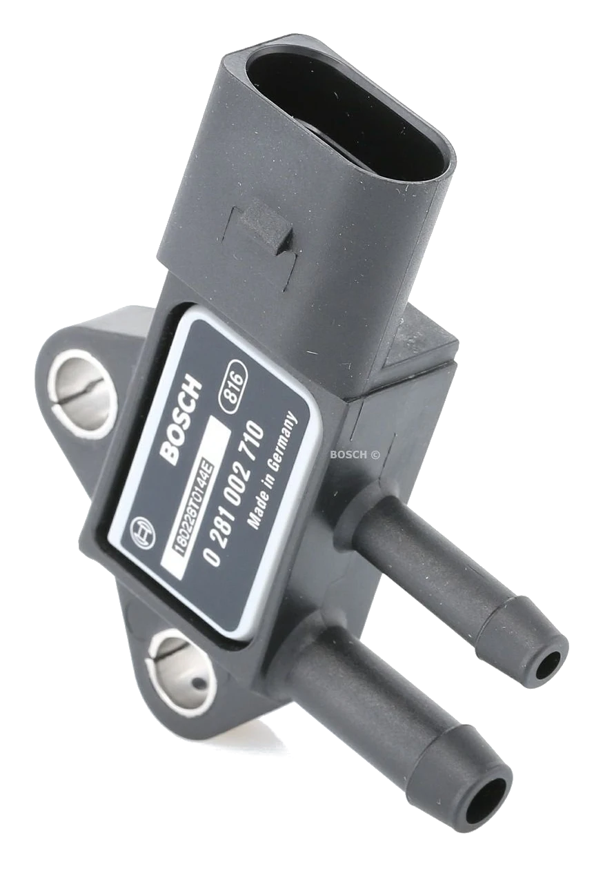 Czujnik różnicy ciśnienia spalin DPF Bosch VAG Audi A4 (06-08) Seat Ibiza (08-10) VW golf (04-08) 1.4 TDI 1.9 TDI 2.0 TDI 2.5 TDI 3.0 TDI 5.0 TDI 0 281 002 710