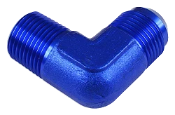 AN10-3/4 NPT 90'  Nypel adapter męsko-męski Niebieski