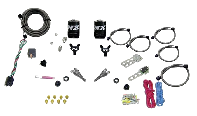 Dual Nozzle without Bottle for Dodge V-8 TBI 1992-1995 (50-150Hp) Nitrous Express NX 20213-00
