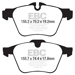 DP42189R Klocki hamulcowe YELLOWSTUFF EBC Brakes Jaguar Jaguar F-Type FType