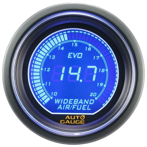 New Auto Gauge zestaw AFR EVO wskaźnik + sonda Bosch 4.9 + kontroler