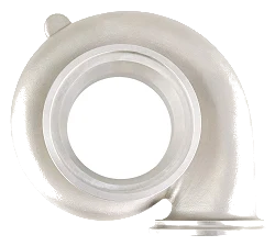 Muszla wydechowa JRspec GT35 / GTX35 Nierdzewna Dual V-band TH