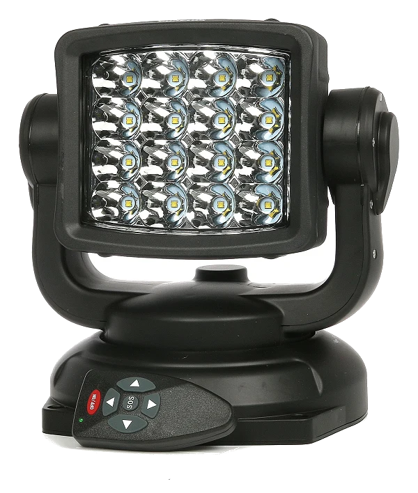 Zdalnie Sterowana Lampa Robocza Szperacz LED Purelux RC360 Spot 24cm 80W