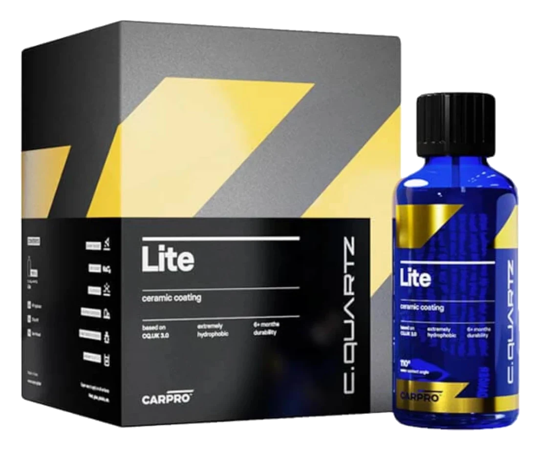 CAR PRO Cquartz Lite KIT powłoka ceramiczna dla początkujących zestaw 100ml