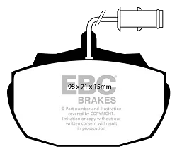DP471 Klocki hamulcowe ULTIMAX2 EBC Brakes Austin Ambassador