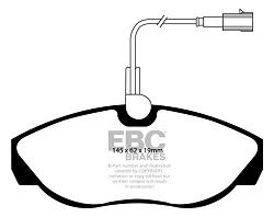 DP1417 Klocki hamulcowe ULTIMAX2 EBC Brakes Citroen COMMERCIAL Jumper Q14 Relay Q14 Fiat COMMERCIAL Ducato Peugeot COMMERCIAL Boxer