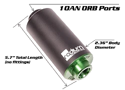 Filtr paliwa z wkładem microglass 6um Radium Engineering