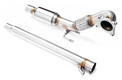 Downpipe SKODA Octavia RS + CAT 2.0 TSI Mk2 2005-2009 Euro 4 100 CPSI - RM-213104C-k-E4P1