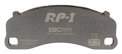 DP82206RP1 Sportowe klocki hamulcowe RP-1 Racing EBC Brakes Porsche 911 991 Cayman 981 Porsche 911 991 911 991/2 Boxster 718 Cayman 718 911 991 GT3 911 991/2 Carrera S 911 991/2 Carrera 4S 9
