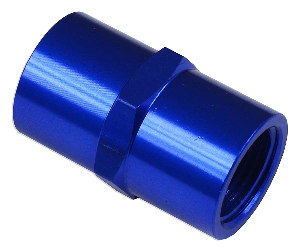 1/8 NPT Nypel adapter żeńsko-żeński łącznik Niebieski