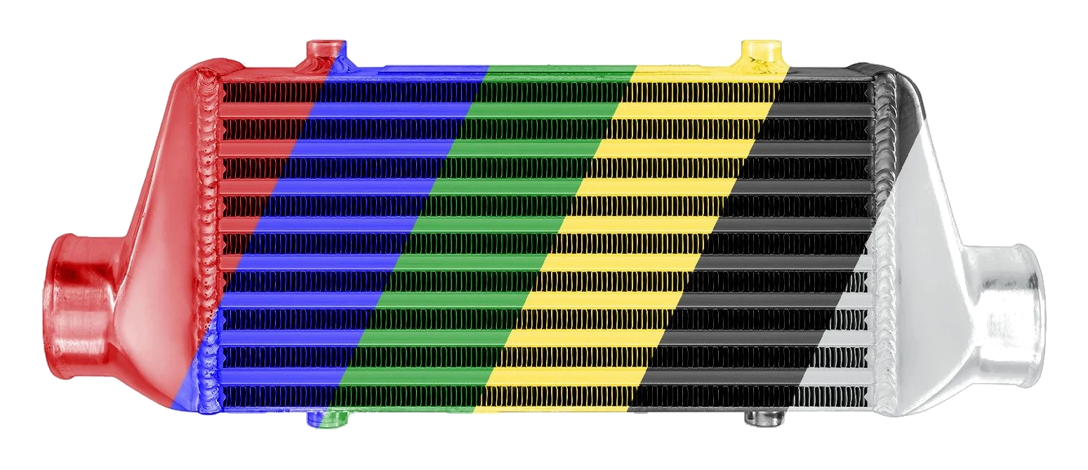 Intercooler 300x155x65mm Kolor FMIC.EU