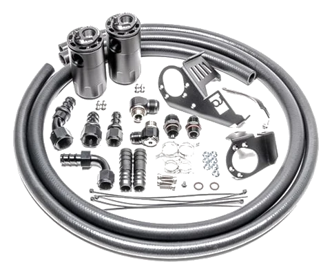 Dual Catch Can Kit for Subaru WRX 2022+ Fluid Lock Radium Engineering