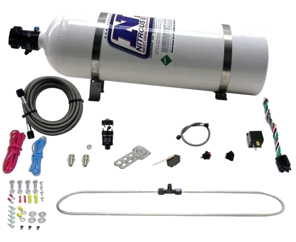 N-Tercooler Spray Ring Reduces Air Inlet Temp On Turbo Applications with 15Lb Bottle Nitrous Express NX 20000R-15