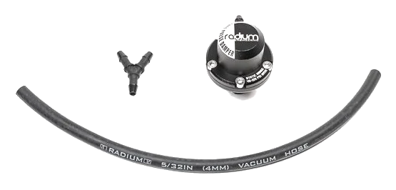 Fuel Pulse Damper FPD-XR 8AN ORB Swivel Radium Engineering