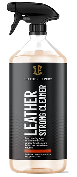 Leather Expert Leather Strong Cleaner silny środek do czyszczenia mocno zabrudzonej skóry gładkiej  1000ml 1l