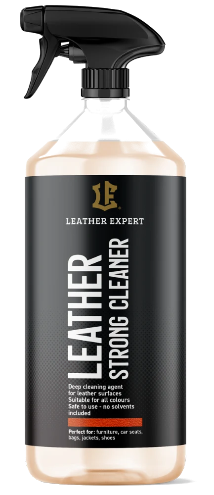 Leather Expert Leather Strong Cleaner silny środek do czyszczenia mocno zabrudzonej skóry gładkiej  1000ml 1l