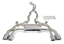 Aktywny układ wydechowy z klapami Cat-Back FMIC.Pro BMW X3M X4M F97 F98 3.0L S58 2019-2023