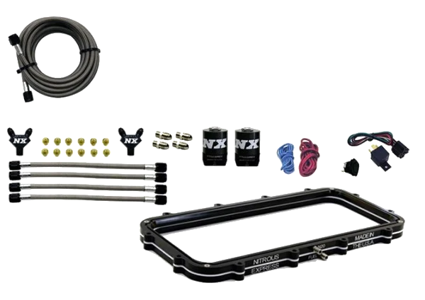 Holley High Ram Plenum Plate System without Bottle Nitrous Express NX Bottle 20940-00