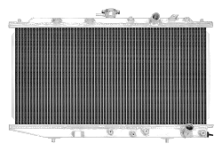 Chłodnica wody Honda CRX 88-91