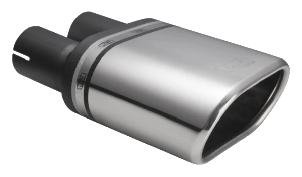 Uniwersalna końcówka tłumika owalna 145×75mm długość 140mm średnica montażowa 50mm - N3-21-1P*/50