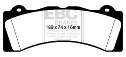 DP8059RP1 Sportowe klocki hamulcowe RP-1 Racing EBC Brakes