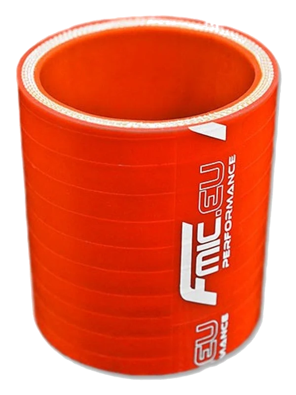 Łącznik silikonowy prosty 16mm Pomarańczowy 25cm