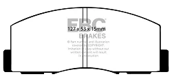 DP461 Klocki hamulcowe ULTIMAX2 EBC Brakes Mitsubishi Chariot Colt Cordia Galant Lancer Lancer Saloon Lancer Estate Mirage Space Wagon Tredia Colt GTi Galant GTi Lancer GTi Mitsubishi Austra
