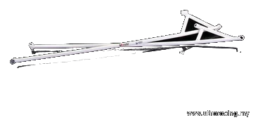 Rozpórka boczna (Side Bars) Ultra Racing for Toyota Chaser 92-96 2.5T