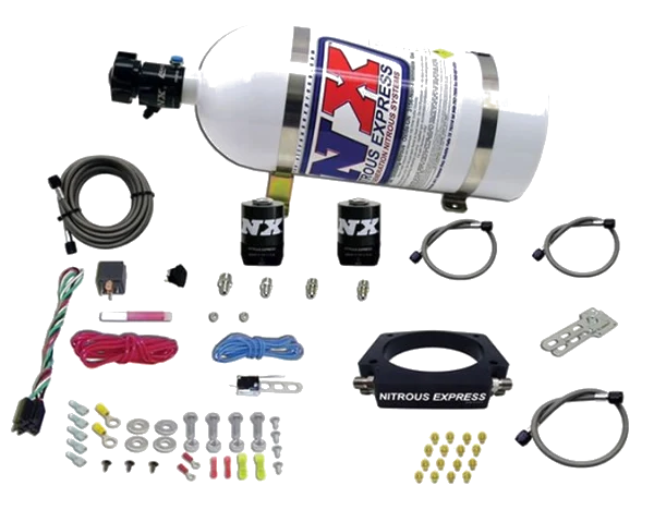 LS 90mm Plate System with 10Lb Bottle for GM Vehicles Nitrous Express NX 20934-10