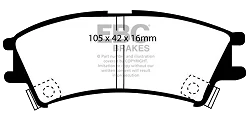 DP1203 Klocki hamulcowe ULTIMAX2 EBC Brakes Hyundai Amica Atoz
