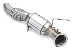 Downpipe RM Motors do BMW E90 E60 E83 E71 M57N2 z Katalizatorem Euro 3 100 CPSI