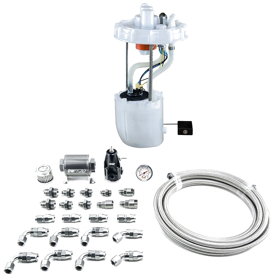Kompletny układ paliwowy z koszem DeatschWerks 2012-15 Honda Civic Si 2013-15 Acura ILX