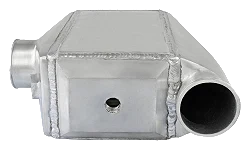 Intercooler wodny JRspec 270x160x120mm Boczny/ Górny Wlot / Wylot