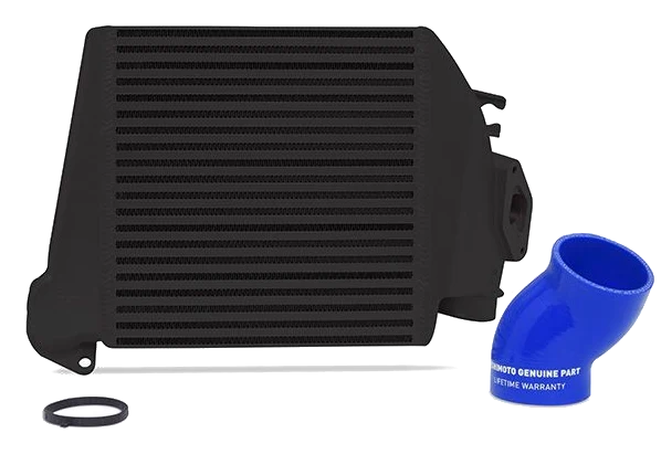 Intercooler Mishimoto Subaru WRX 2008-2014 czarny + niebieski silikon