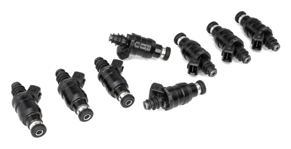 Zestaw wtryskiwaczy DeatschWerks uniwersalne nisko ohmowe 11mm 8szt 1000cc/min