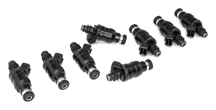 Zestaw wtryskiwaczy DeatschWerks uniwersalne nisko ohmowe 11mm 8szt 1000cc/min