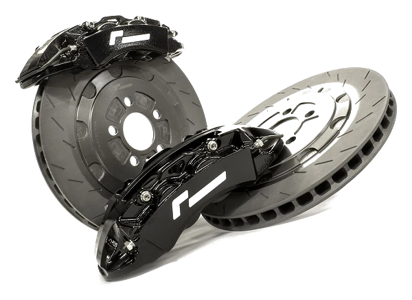 RacingLine Stage 2 Evo Big Brake Kit 345mm 4 Pot for VW Polo AW Seat Ibiza 6F Audi A1GB Black
