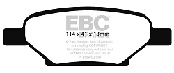 DP1704 Klocki hamulcowe ULTIMAX2 EBC Brakes Chevrolet HHR