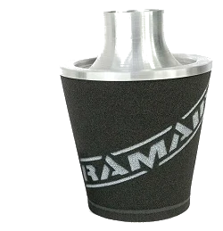 Uniwersalny stożkowy filtr powietrza aluminium Ramair JS-175-70-BK 70mm