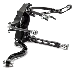 Mitsubishi EVO 7 8 9 Zestaw zwrotnic tylnego zawieszenia Wisefab