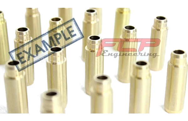 Prowadnice zaworowe FCP Engineering z brązu 7 mm — BMW 2.5 2.8 3.0 M50 M52 M54, S50/S52 USA