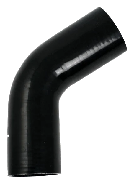 Wąż silikonowy czarny 60 stopni 3,5" (89mm)