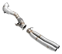Downpipe AUDI RS3 8Y 2.5 TFSI with heat shield without Silencer - PROM.RS3/8Y-1