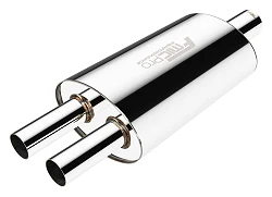 Tłumik przelotowy owalny FMIC.Pro 425mm 63/89mm