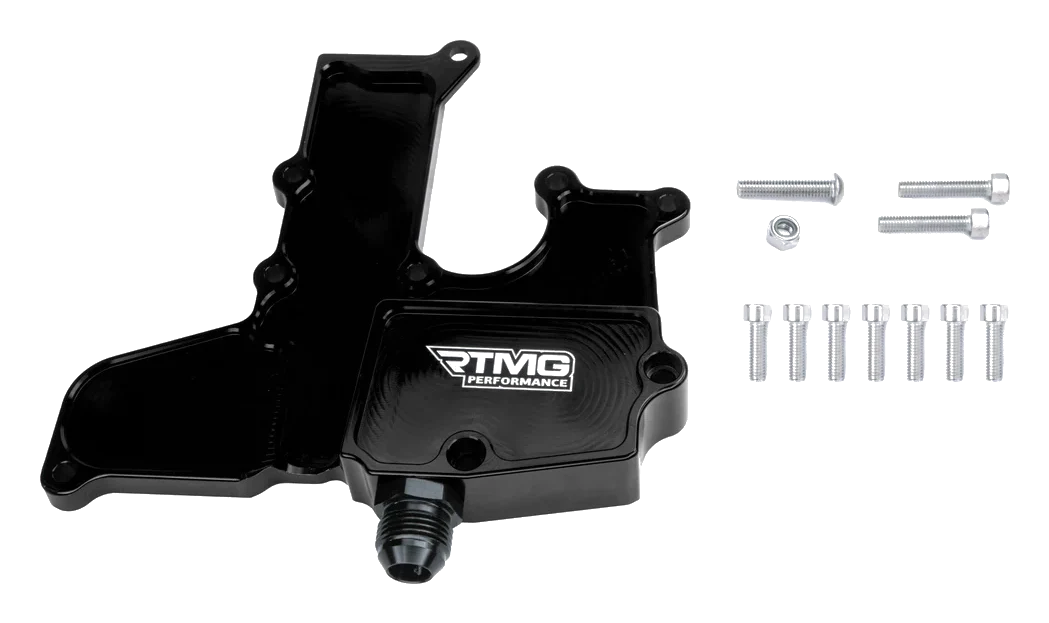 Racing Valve Cover Breather Adapter PCV for 1.8 2.0 TSI EA888 Black