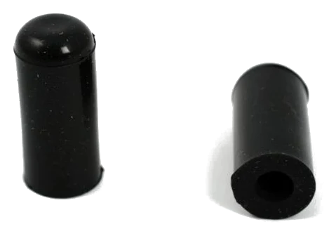 Zaślepka silikonowa 4mm czarna