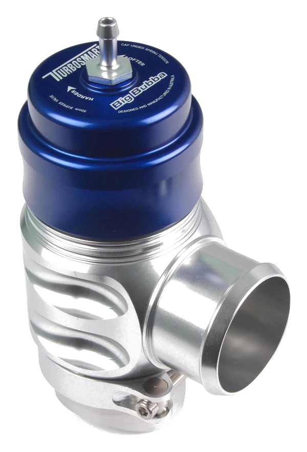 Blow off Turbosmart Big Bubba Plumb Back - Blue/Silver