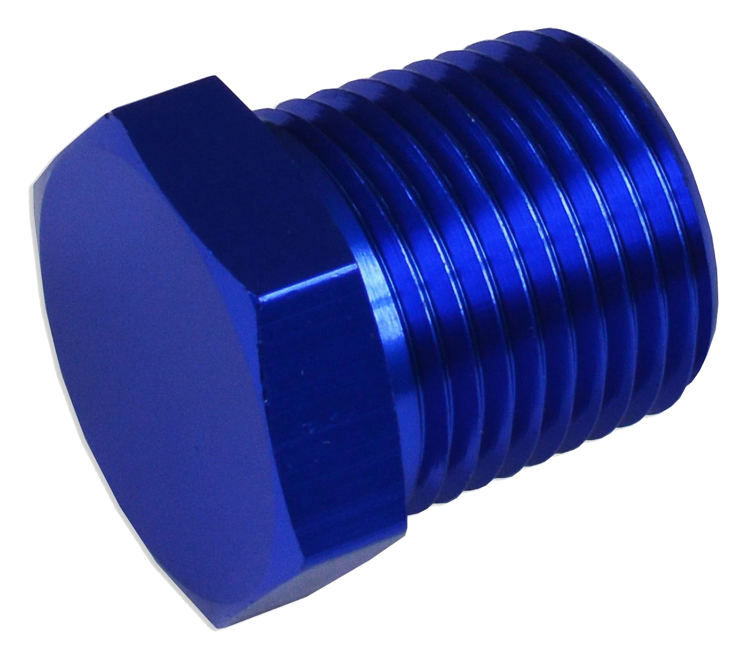 Adapter 1 NPT korek zaślepka Niebieski